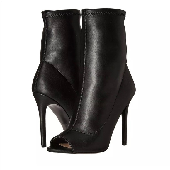 NEW Aldo Eliliane Peep Toe High Heel Booties 8 - Picture 1 of 2